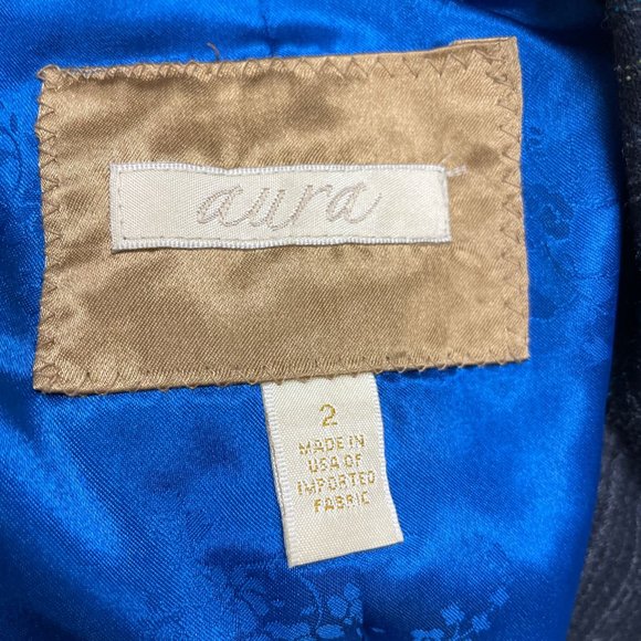 Eclectic Button Striped Blazer - Picture 6 of 6